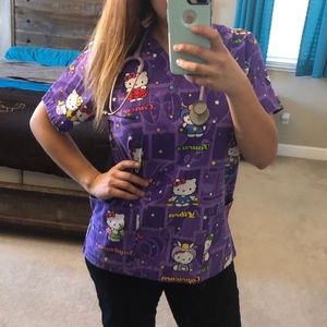 Scrub Top ♊️Sanrio zodiac ♋️